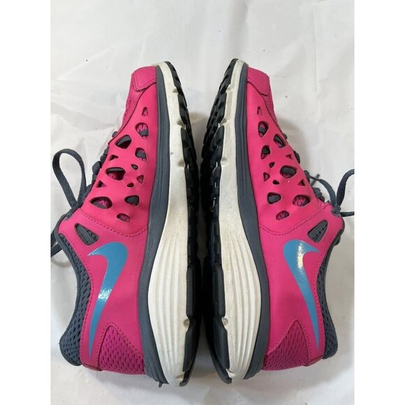 Nike Dual Fusion Run 2 Pink Grey Athletic Running Cross Training Shoes  Size 7.5 - Picture 6 of 13